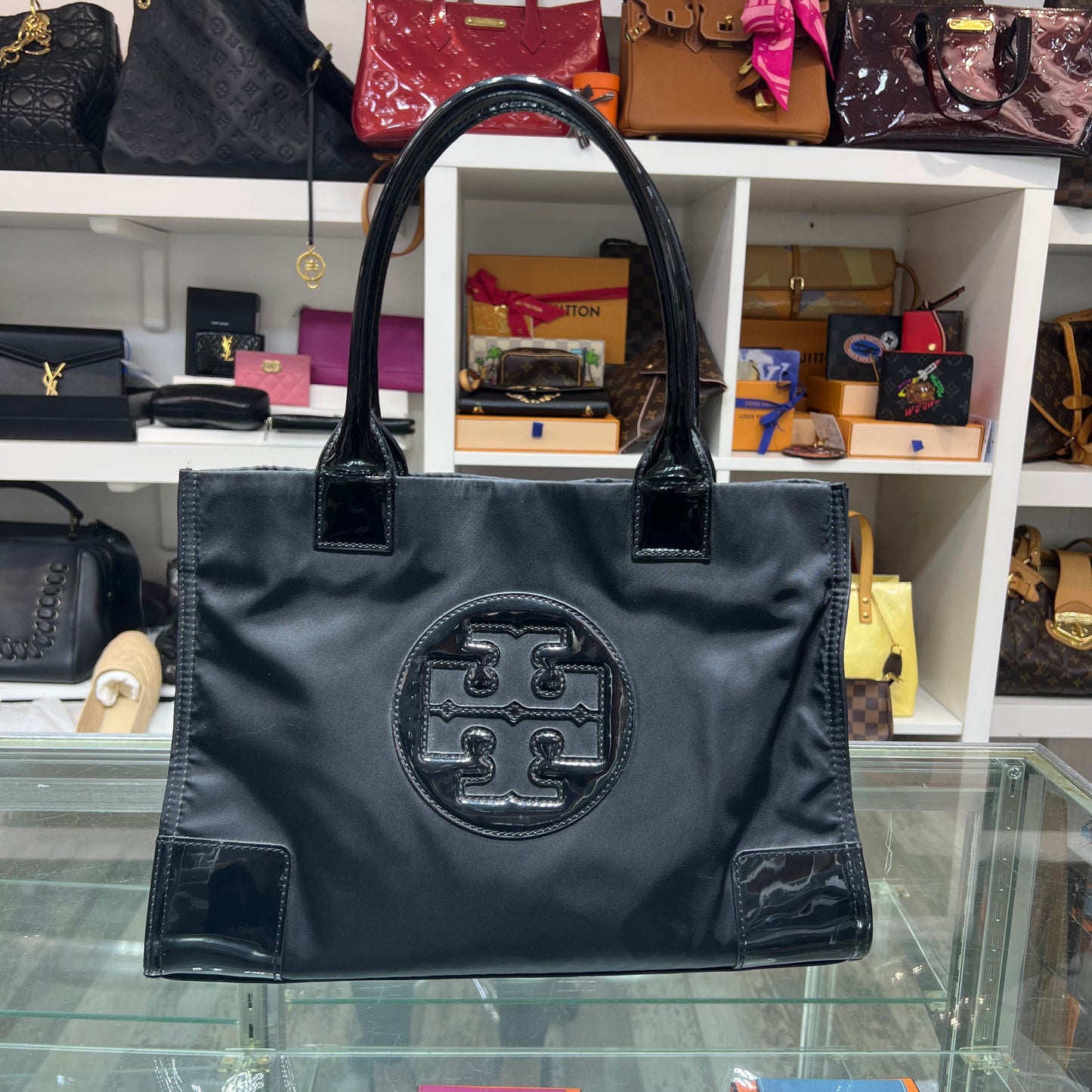 Tory Burch Nylon Mini Ella Tote