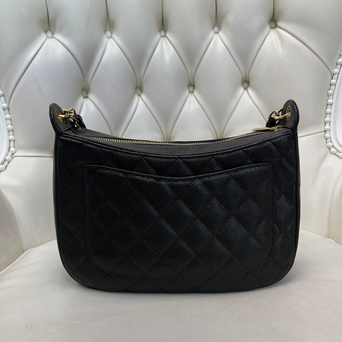 Chanel Caviar Leather Shoulder Bag
