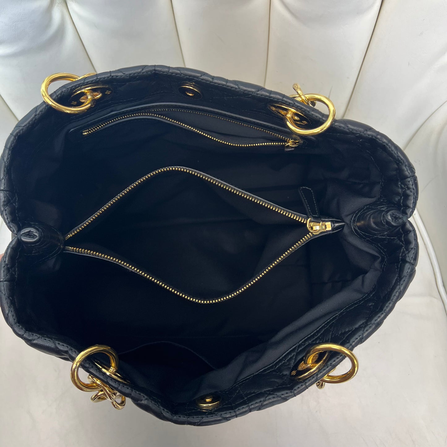 Dior Cannage Shopping Tote