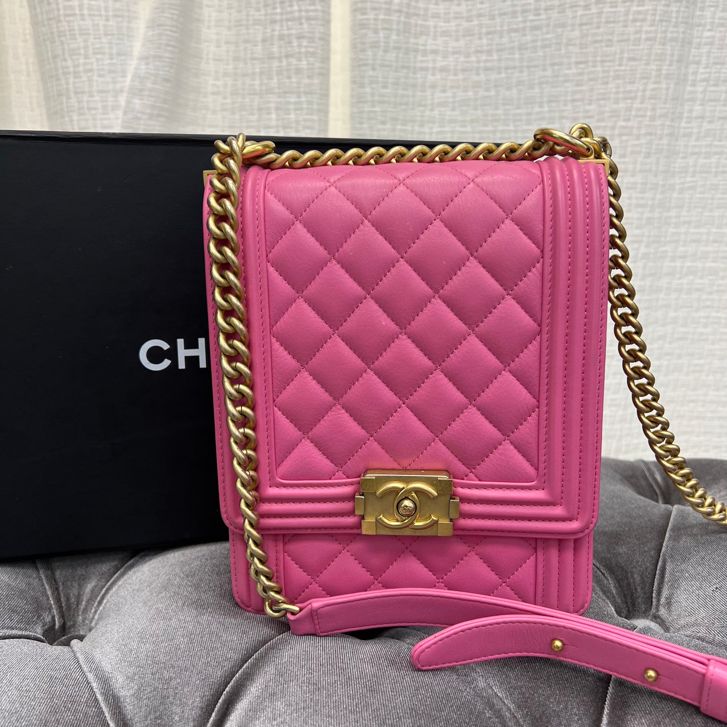 Chanel 19C Flap Bag Pink