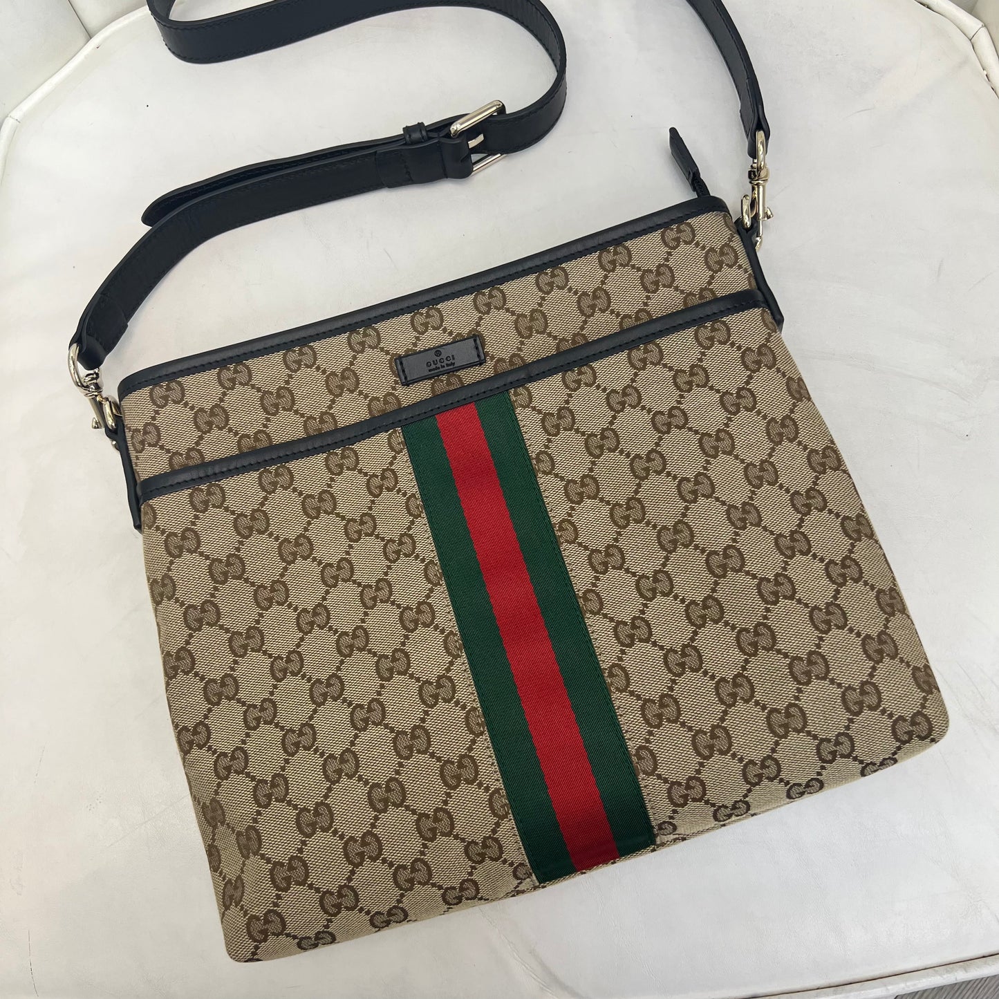 Gucci Web Messenger Crossbody