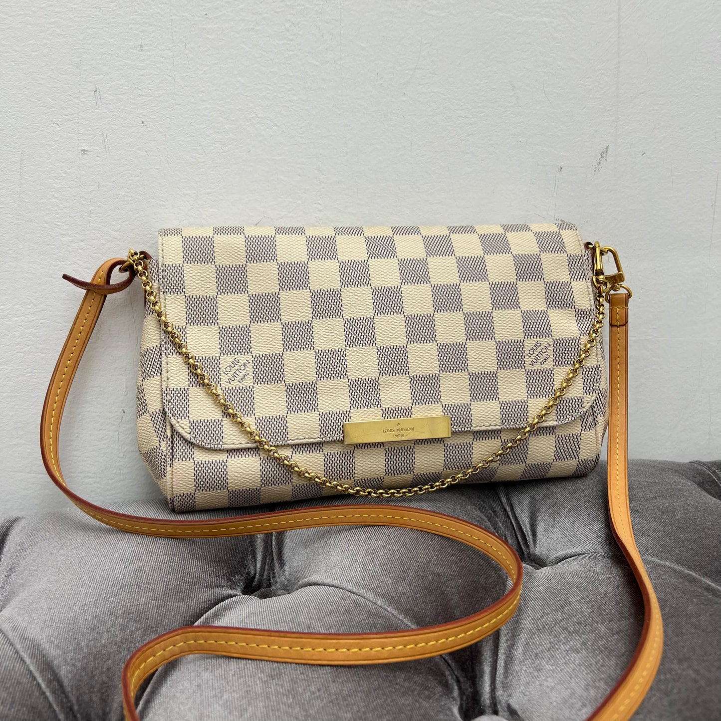 Louis Vuitton Favorite MM Damier Azur