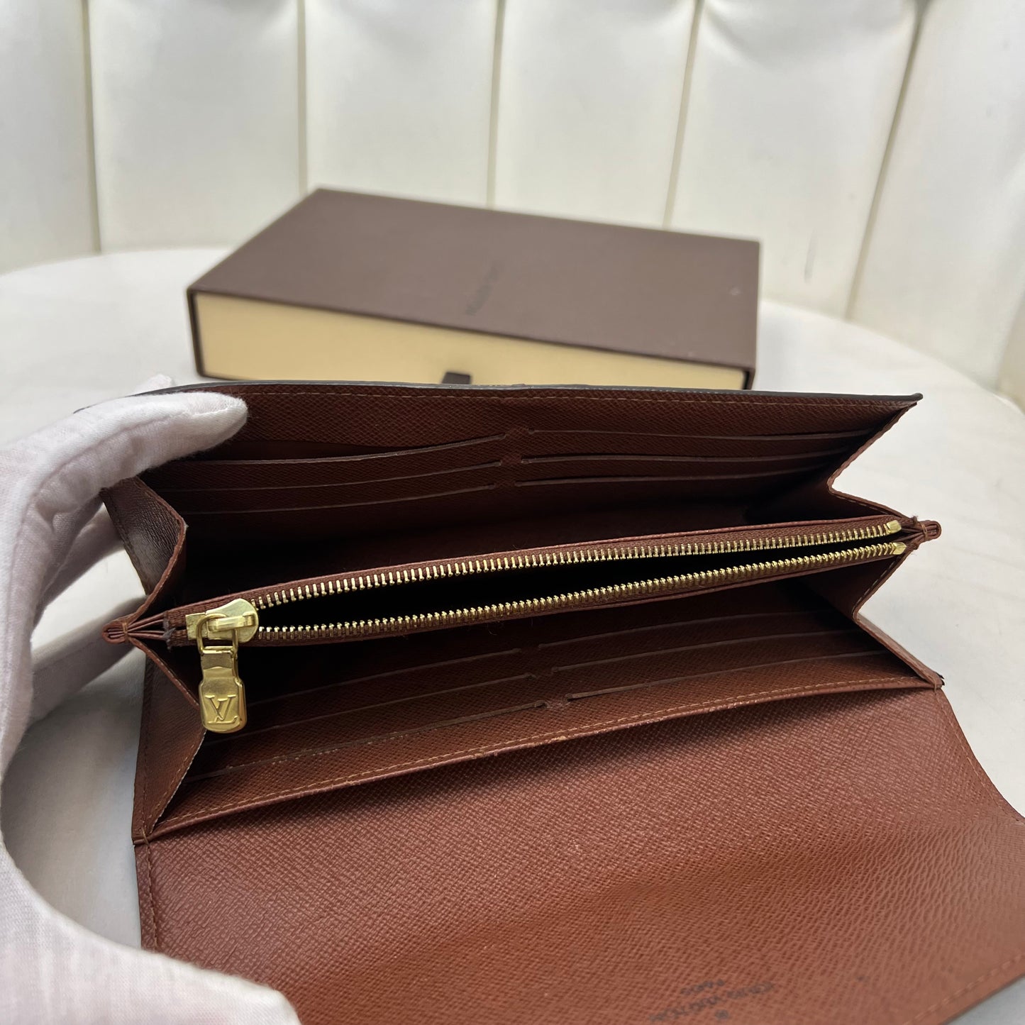Louis Vuitton Sarah Wallet Monogram