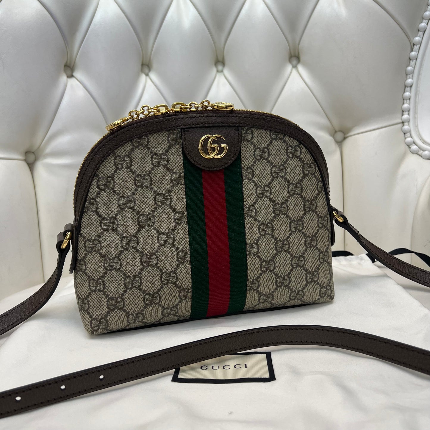 Gucci GG Monogram Ophidia Crossbody Bag