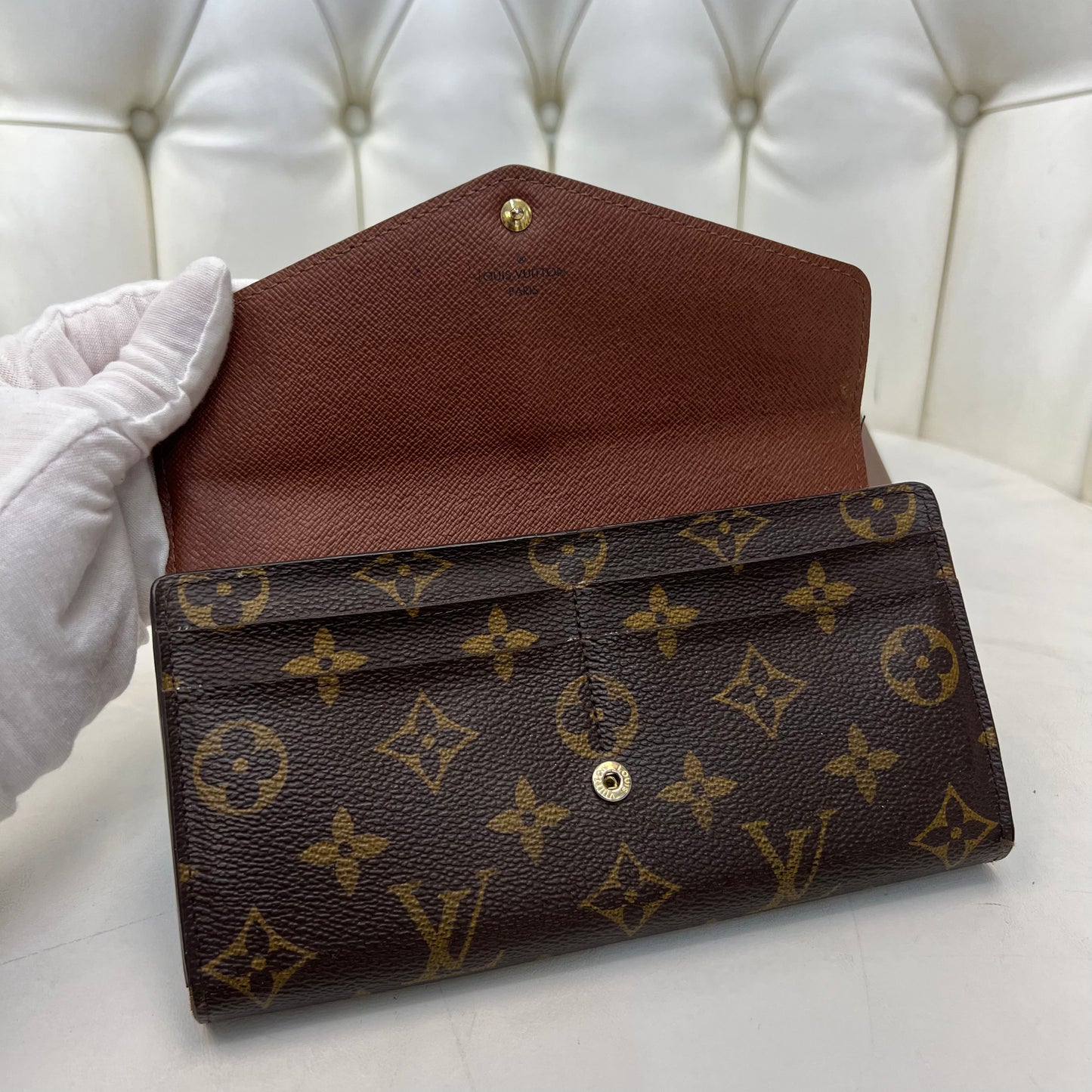 Louis Vuitton Sarah Wallet Monogram