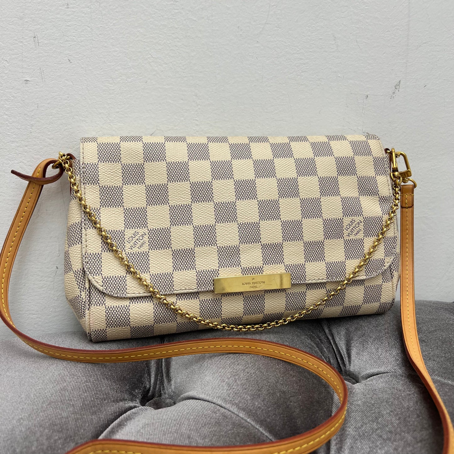 Louis Vuitton Favorite MM Damier Azur