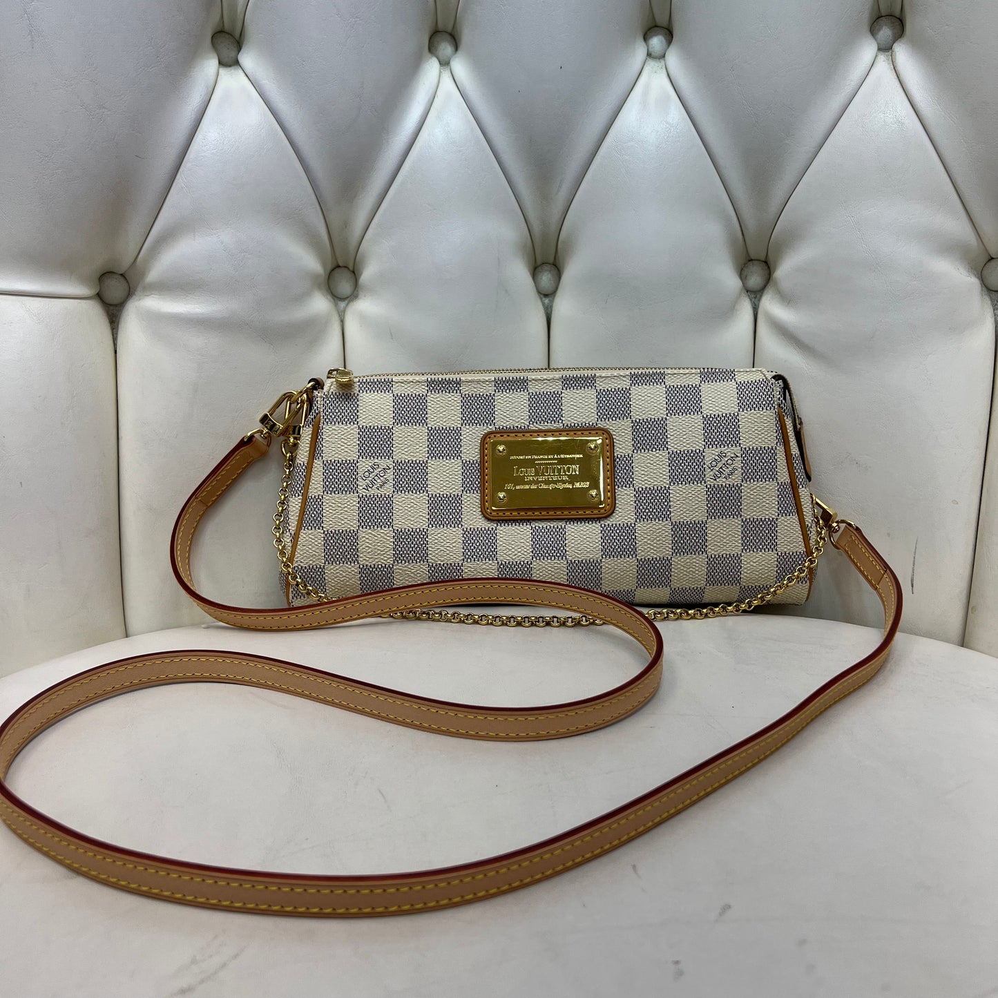 Louis Vuitton Eva Damier Azur