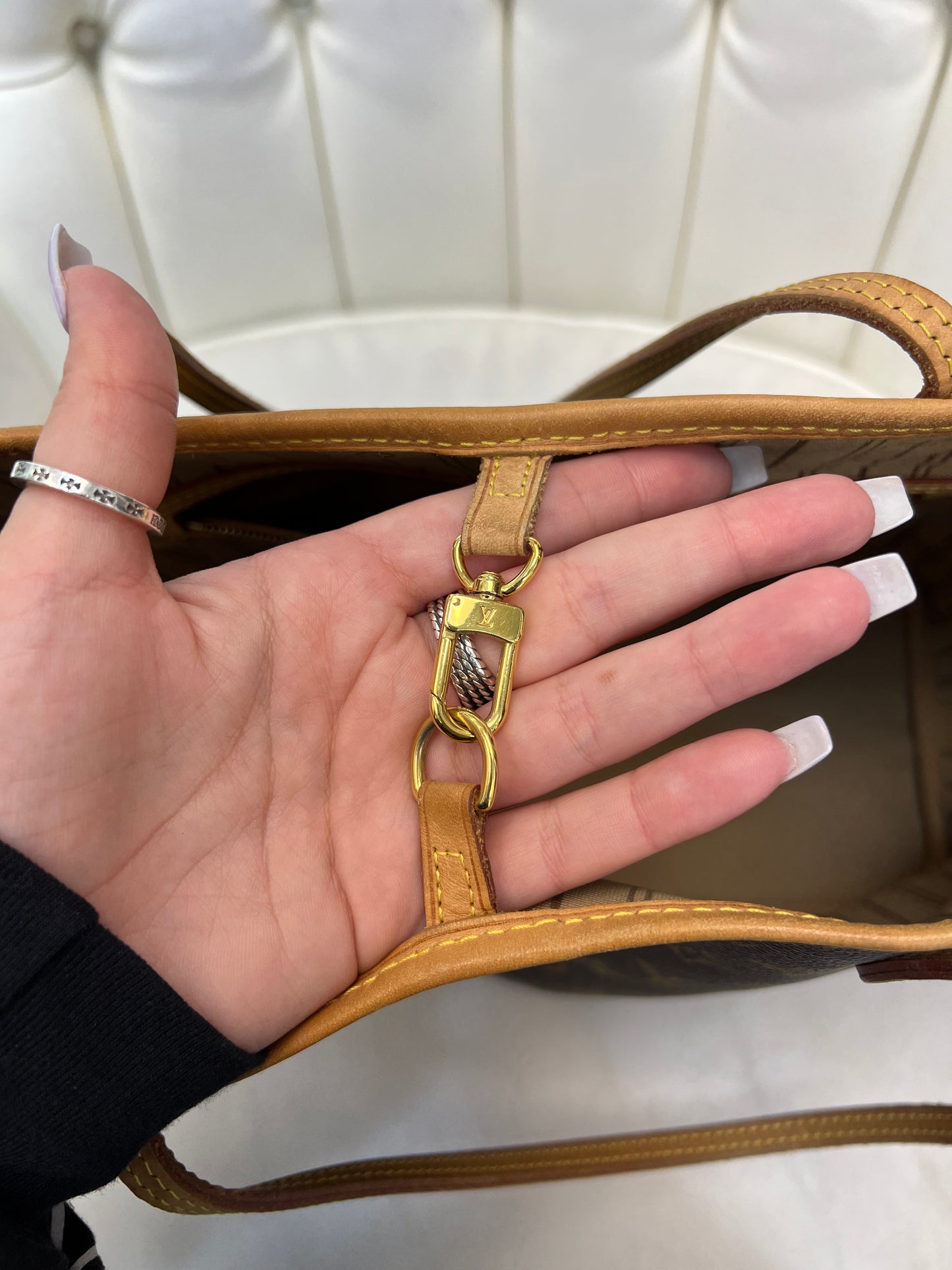Louis Vuitton Neverfull MM Monogram, Tan