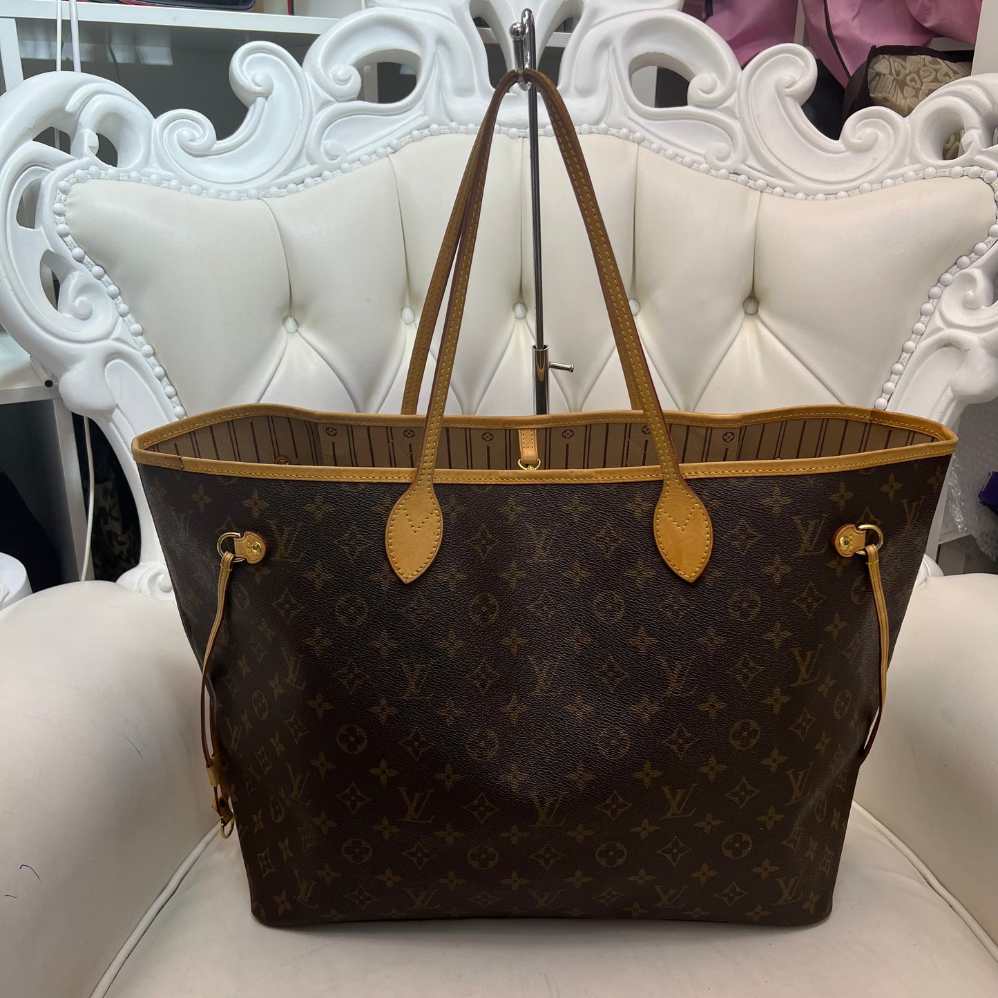 Louis Vuitton Neverfull GM Monogram, Tan