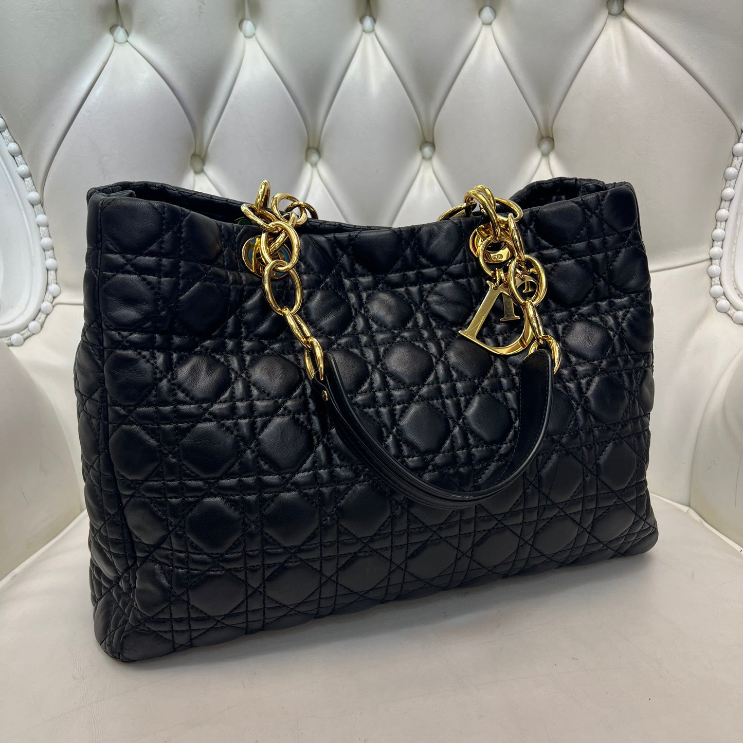 Dior Cannage Shopping Tote