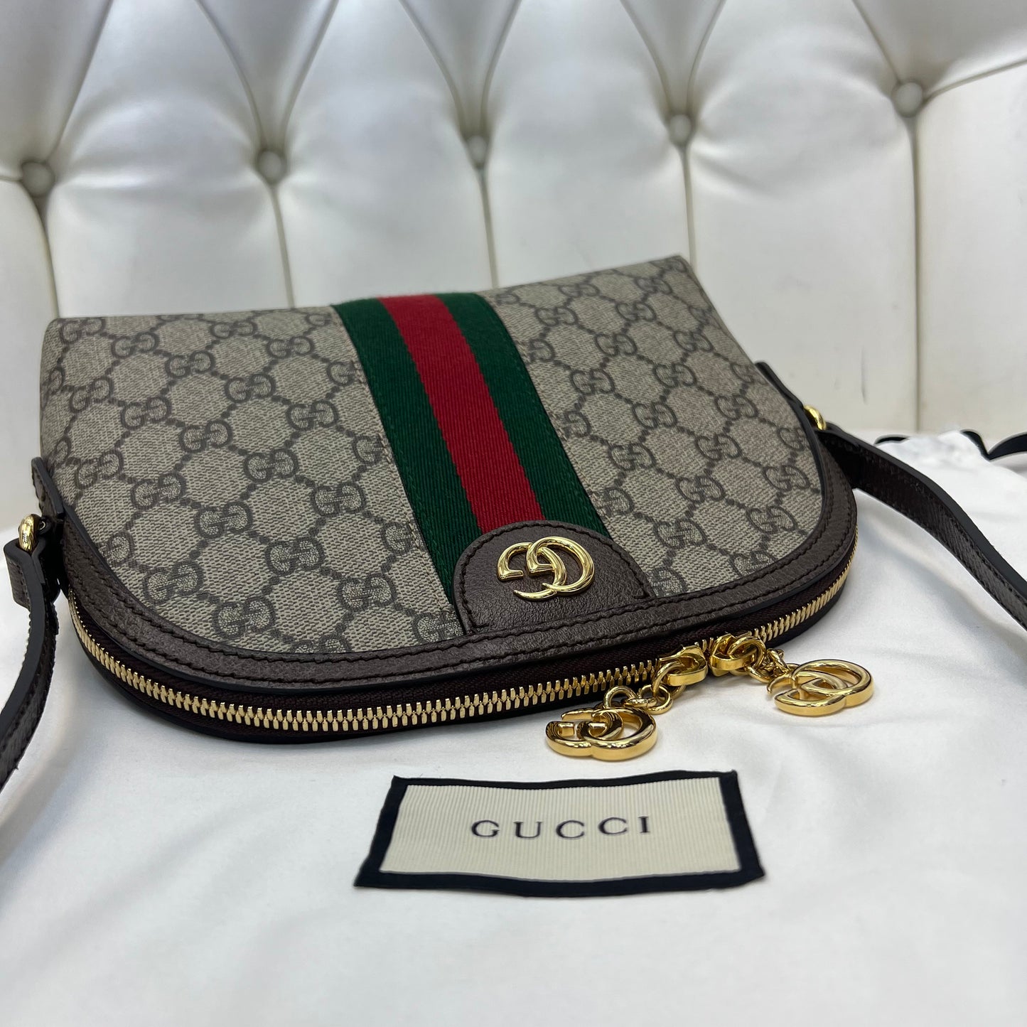 Gucci GG Monogram Ophidia Crossbody Bag
