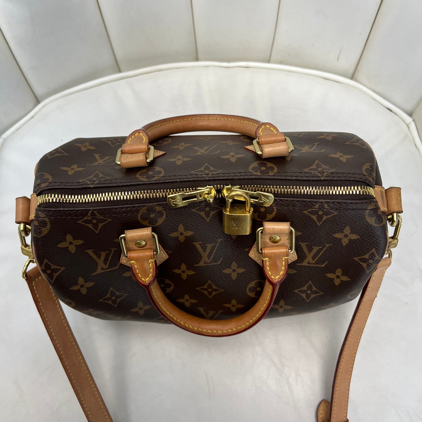 Louis Vuitton Speedy 25 Bandouliere Monogram