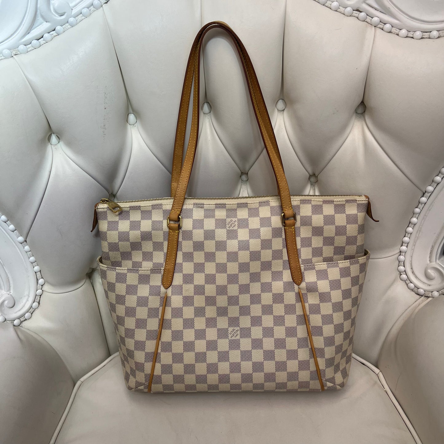 Louis Vuitton Totally MM Damier Azur