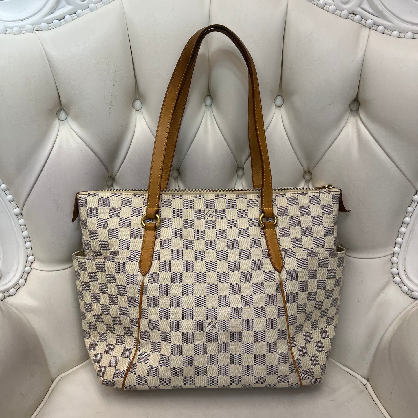 Louis Vuitton Totally MM Damier Azur
