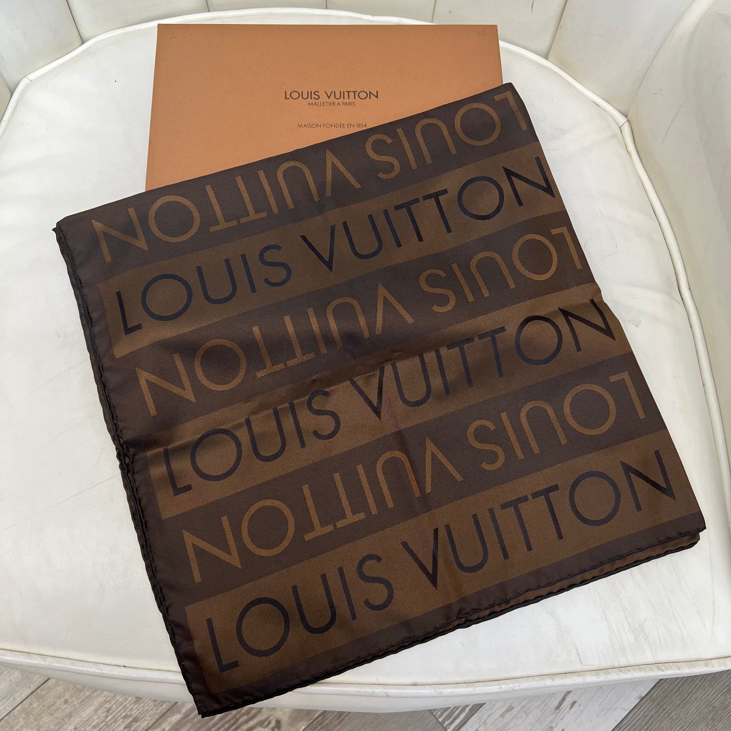 Louis Vuitton Silk Square Scarf