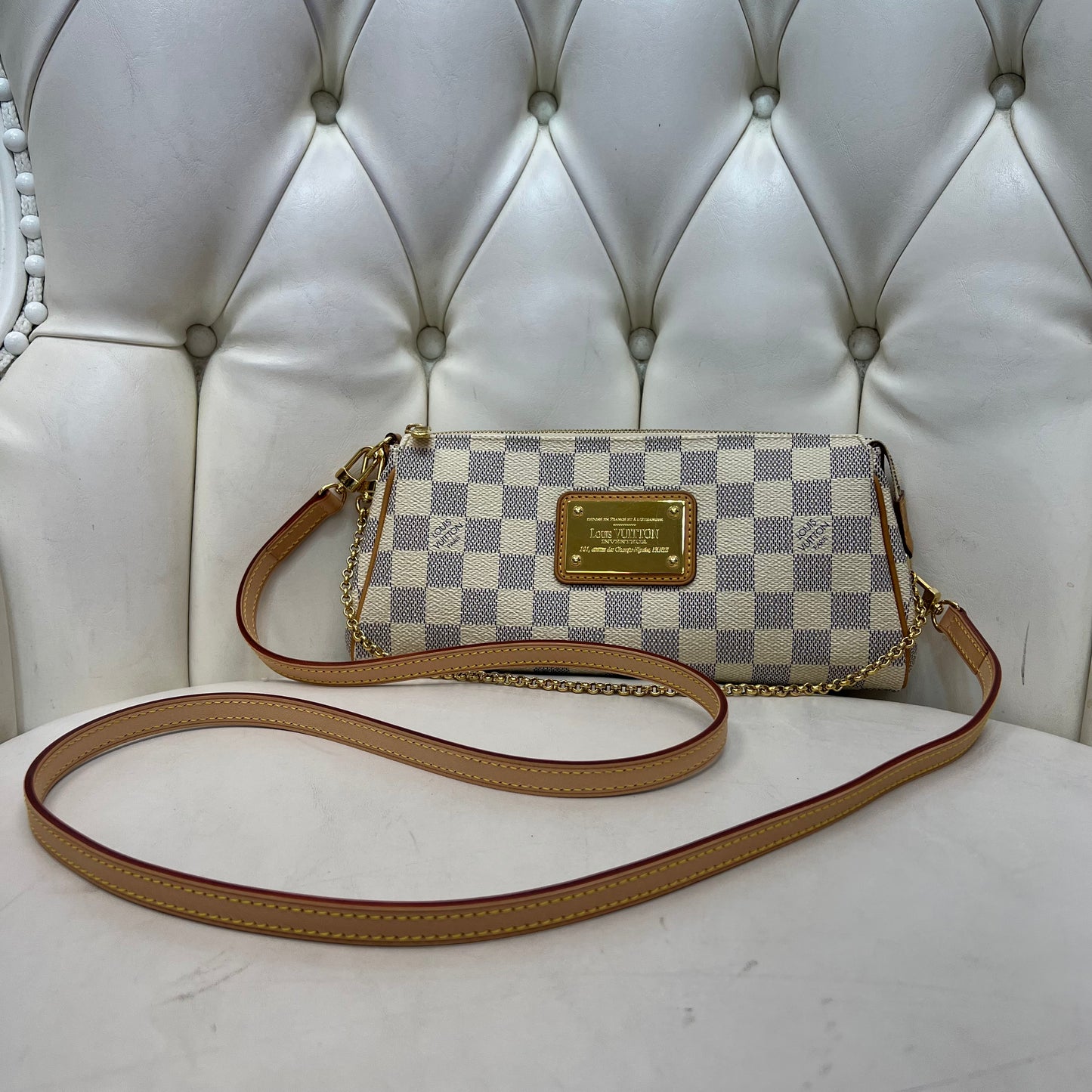 Louis Vuitton Eva Damier Azur