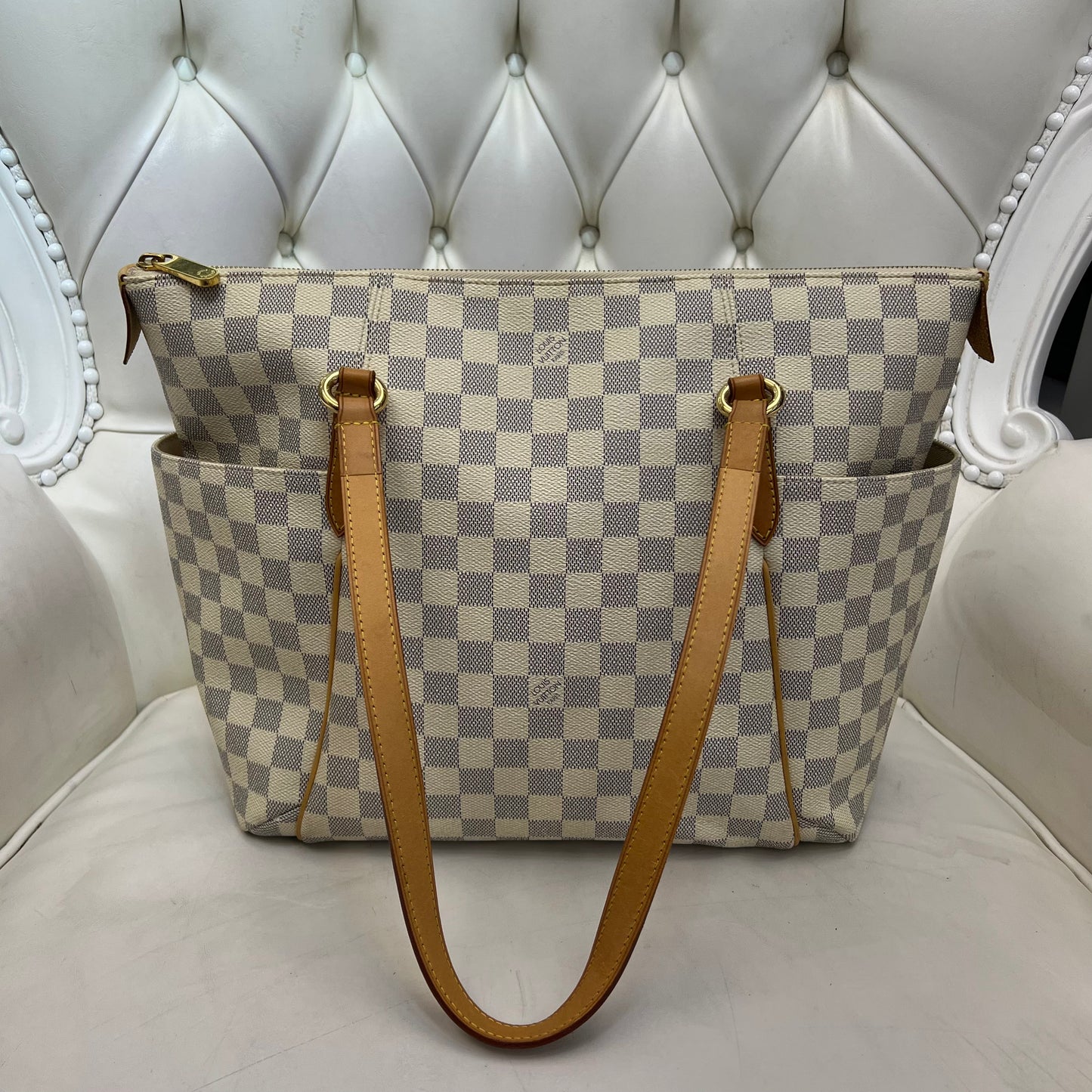 Louis Vuitton Totally MM Damier Azur