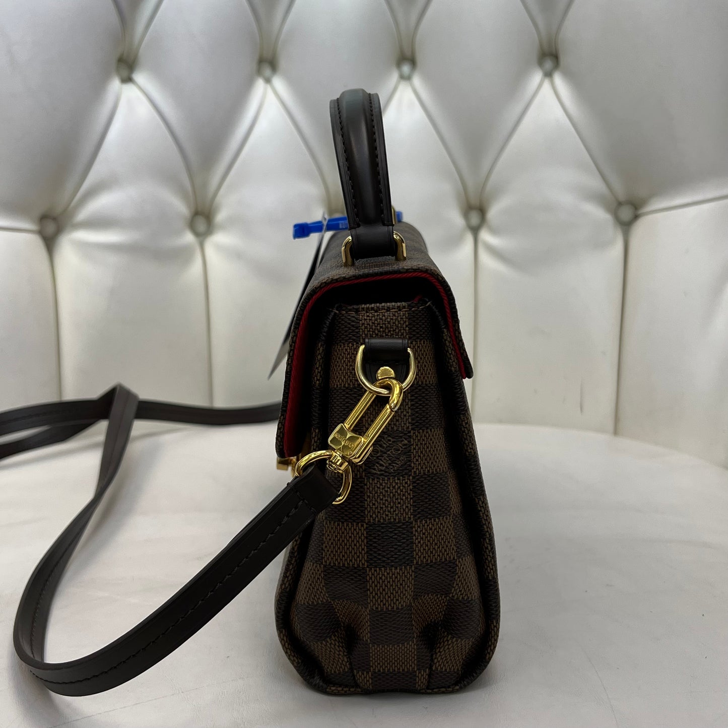 Louis Vuitton Croisette Compact Crossbody Damier Ebene