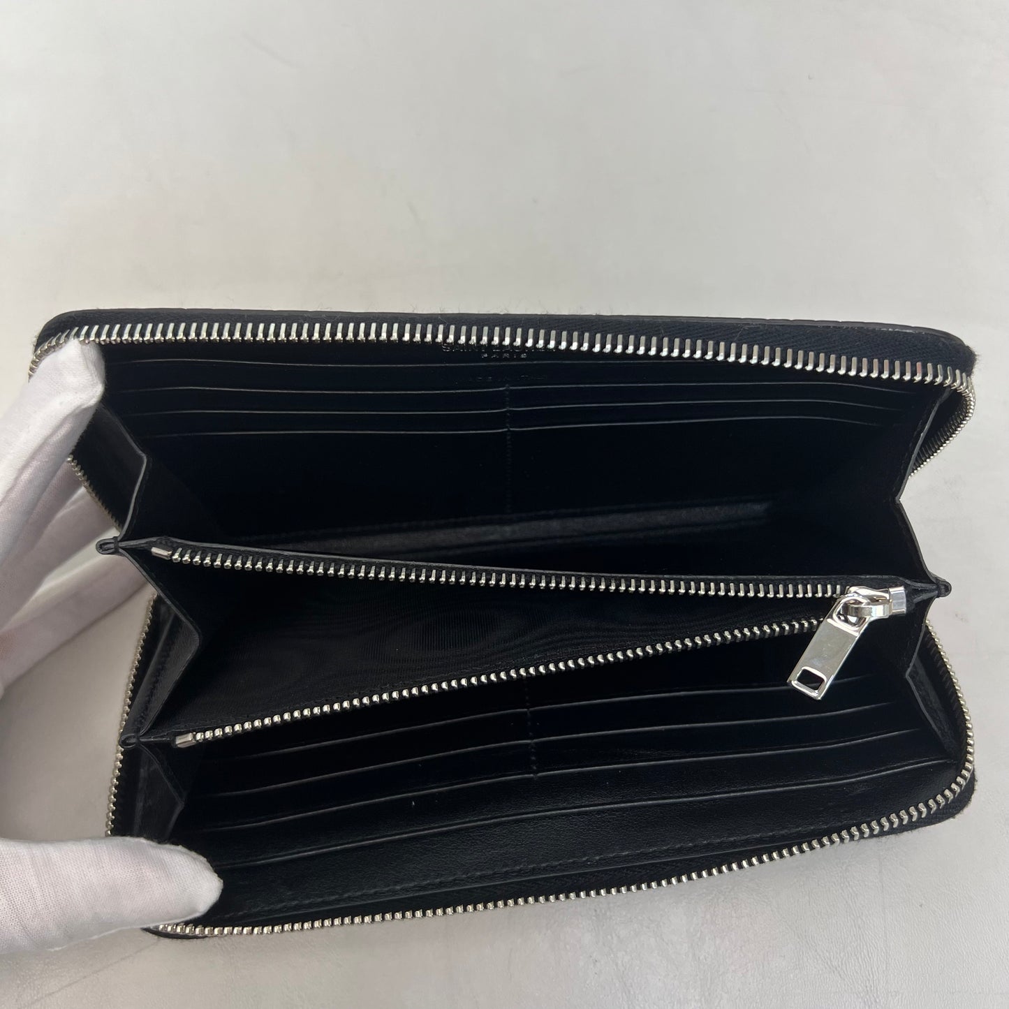Saint Laurent Zipper Wallet