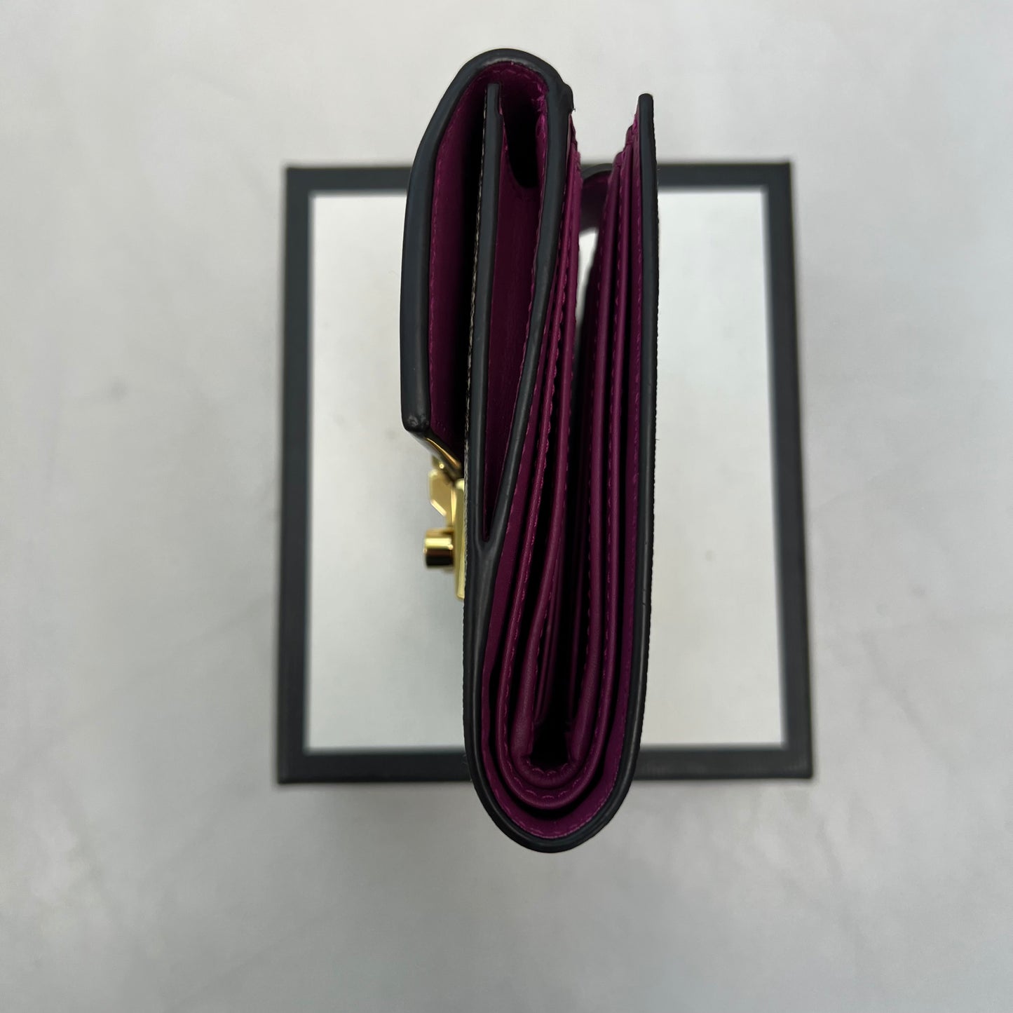 Gucci Double Sided Lock Wallet