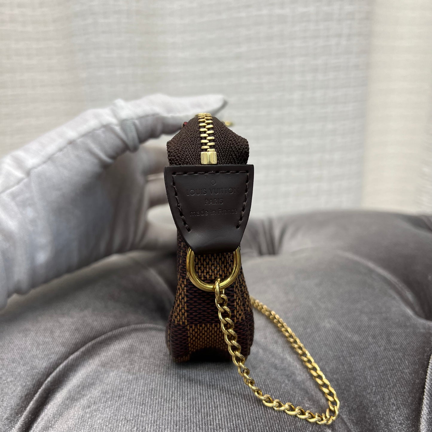 Louis Vuitton Mini Pochette Damier Ebene