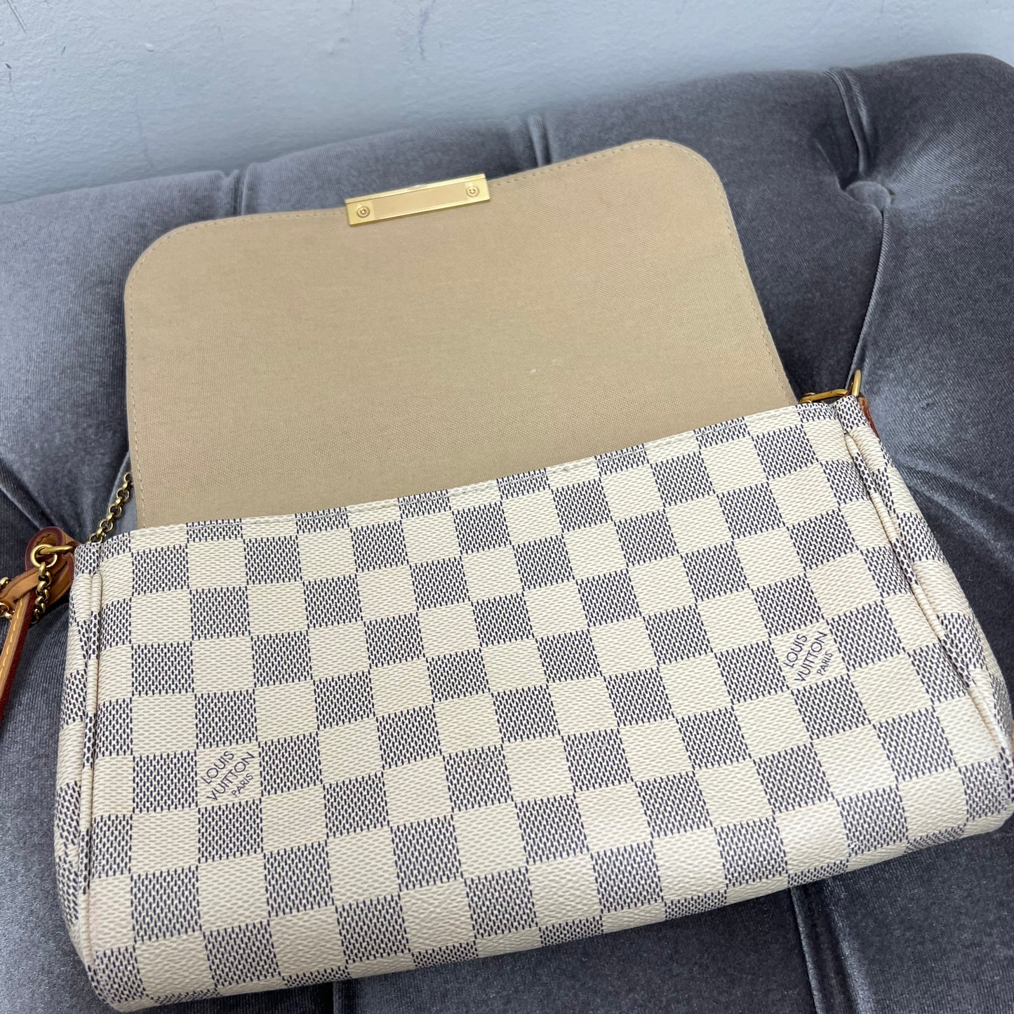 Louis Vuitton Favorite MM Damier Azur