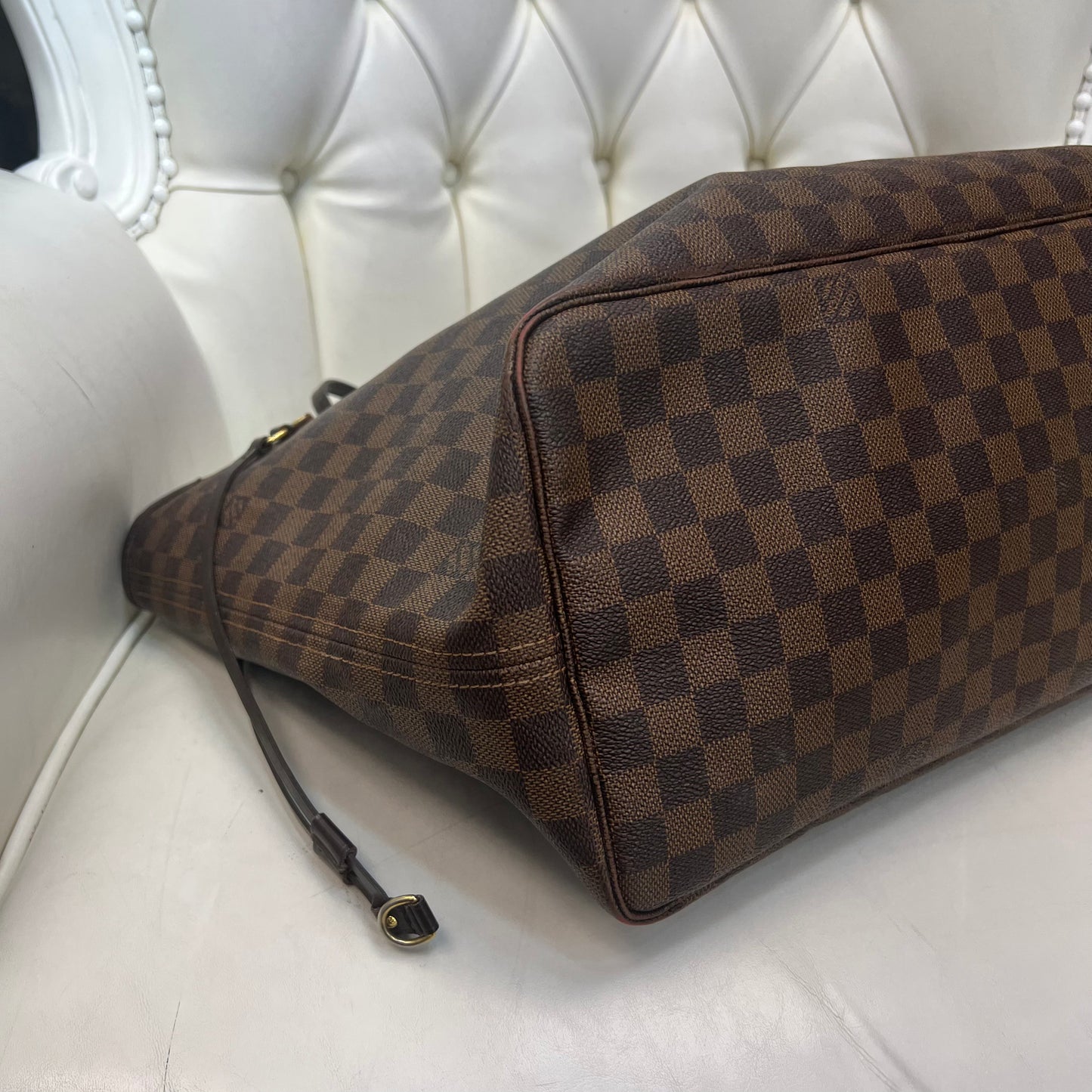 Louis Vuitton Neverfull GM Damier Ebene, Red