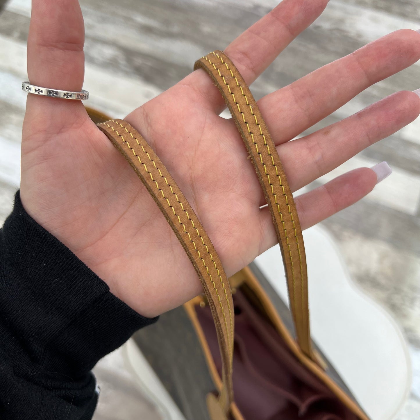 Louis Vuitton Neverfull MM Monogram, Tan