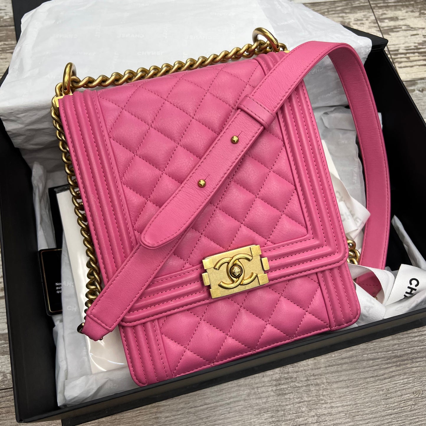 Chanel 19C Flap Bag Pink
