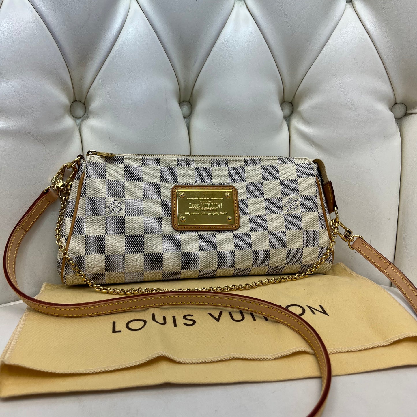 Louis Vuitton Eva Damier Azur
