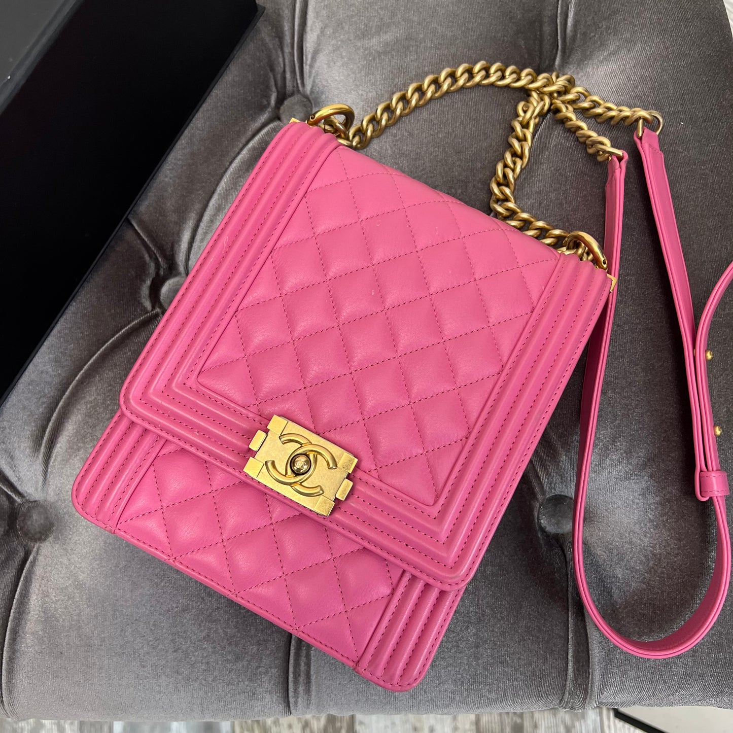 Chanel 19C Flap Bag Pink