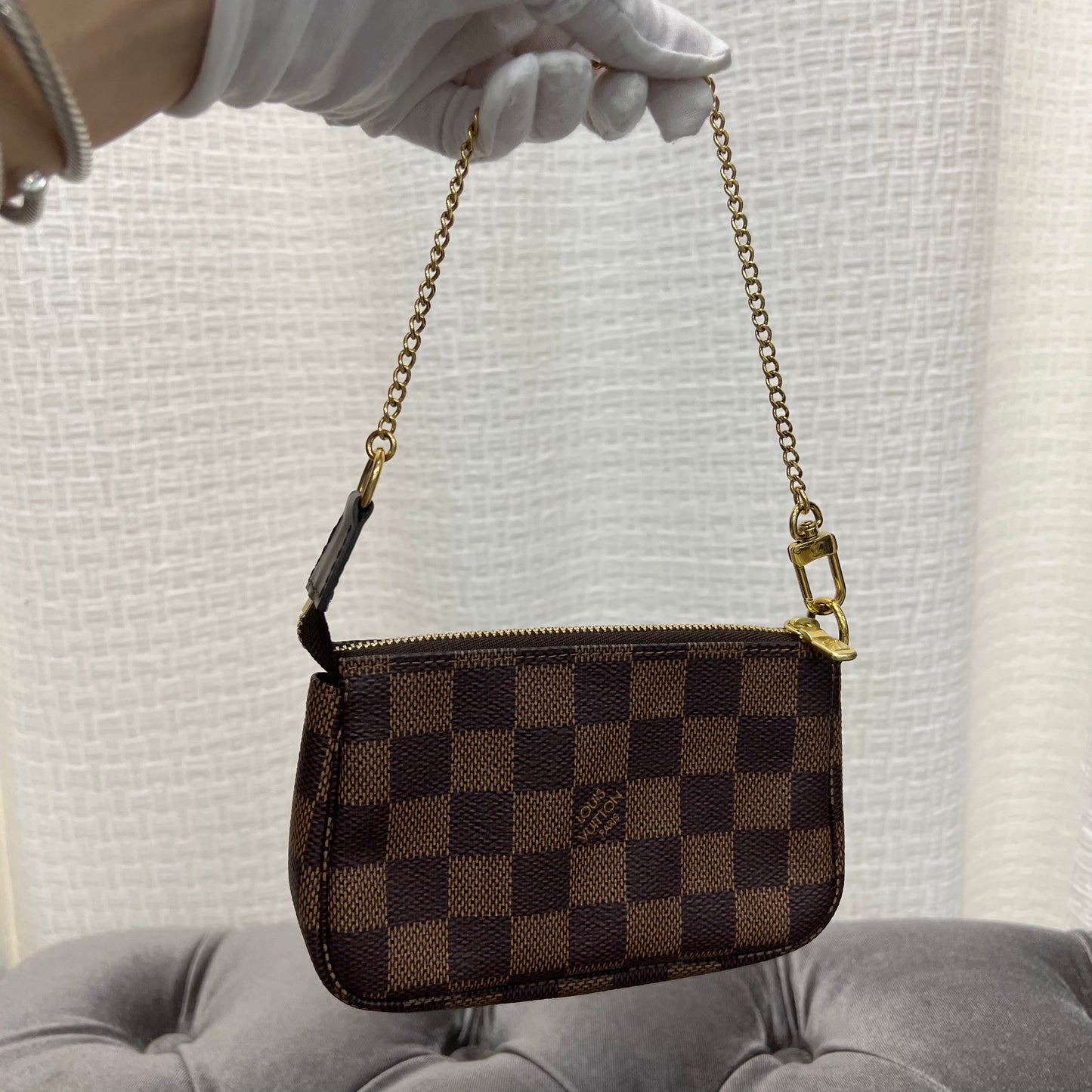 Louis Vuitton Mini Pochette Damier Ebene