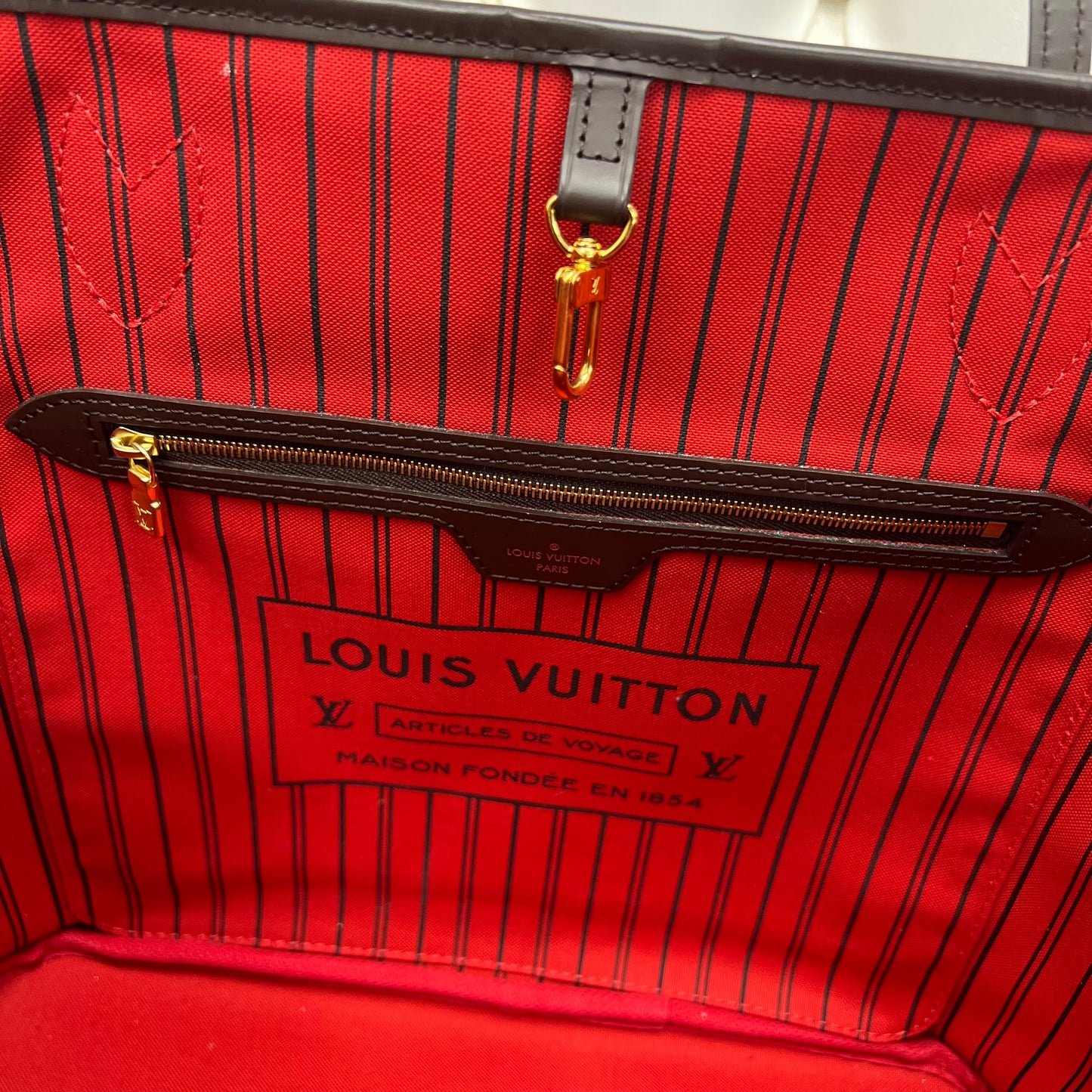 Louis Vuitton Neverfull MM Damier Ebene