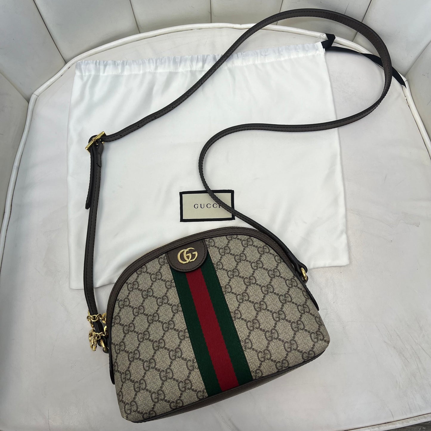 Gucci GG Monogram Ophidia Crossbody Bag