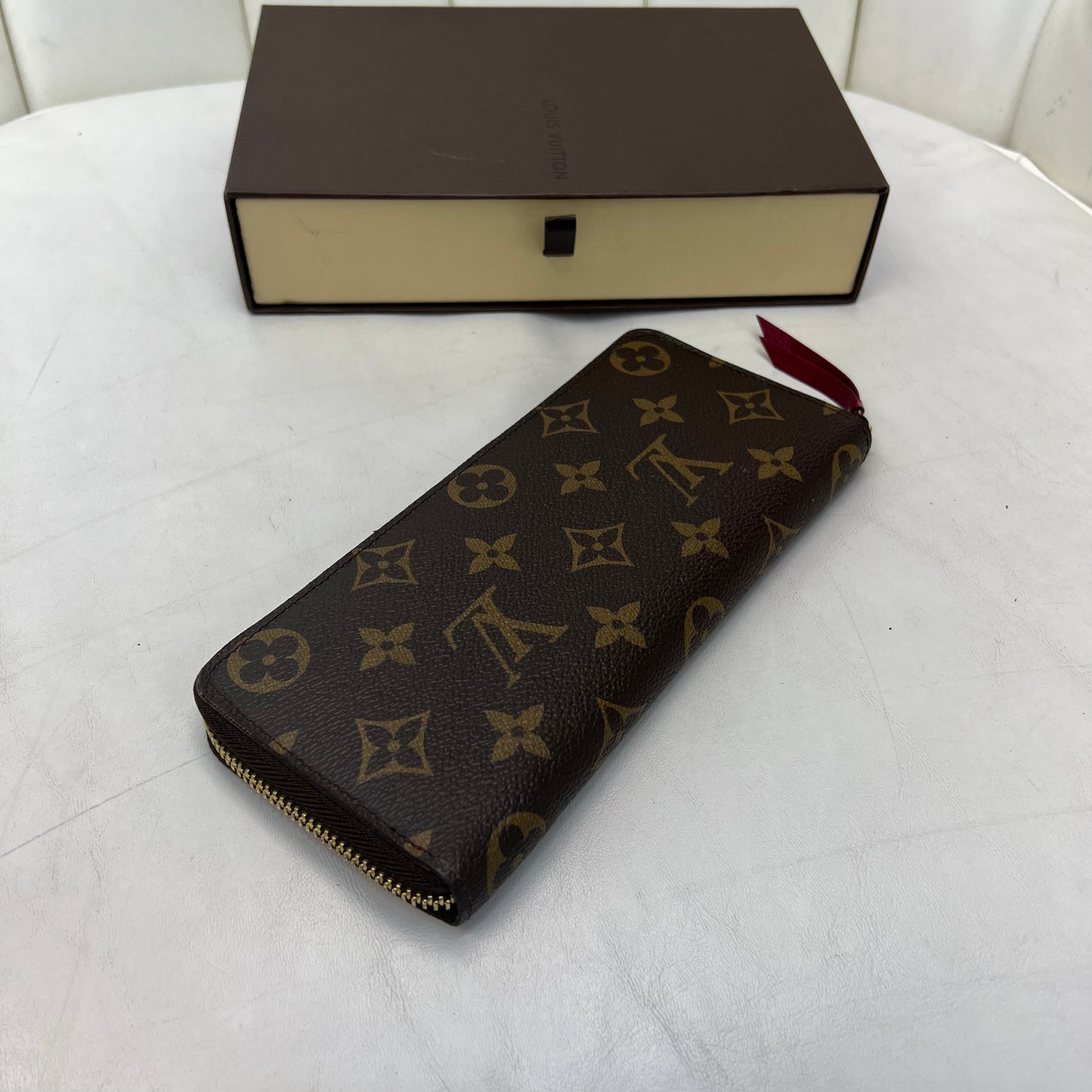 Louis Vuitton Clemence Wallet Monogram with Box