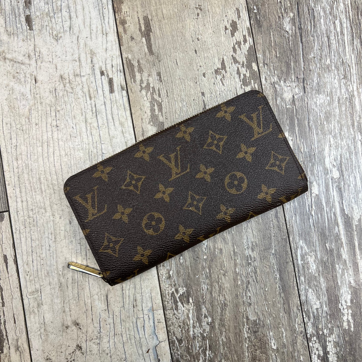Louis Vuitton Zippy Wallet Monogram Red