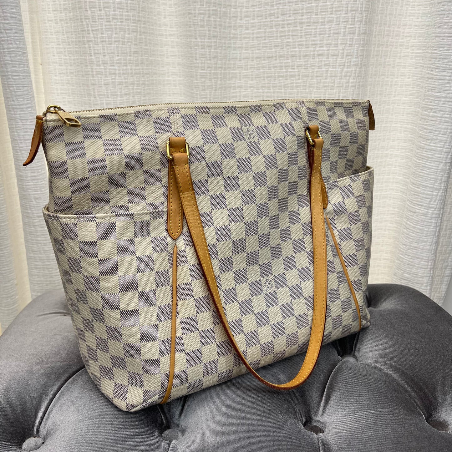 Louis Vuitton Totally MM Damier Azur