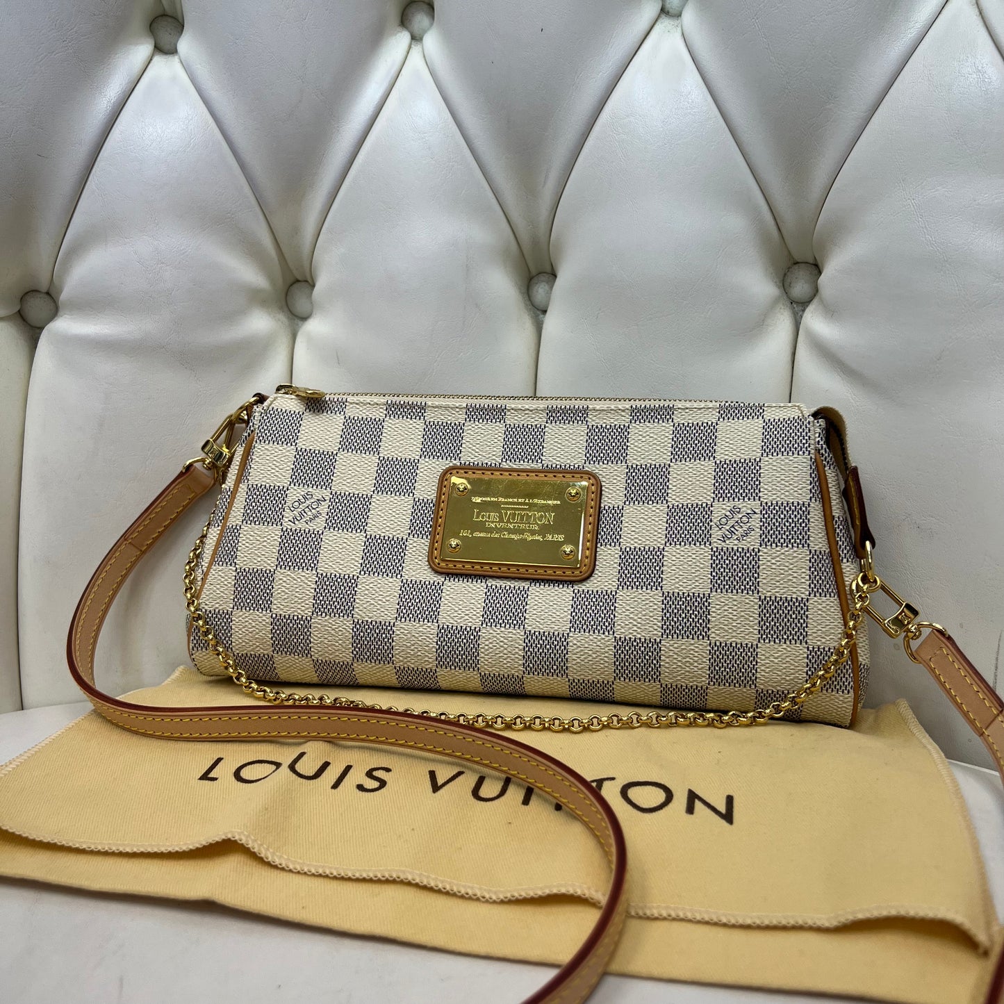 Louis Vuitton Eva Damier Azur