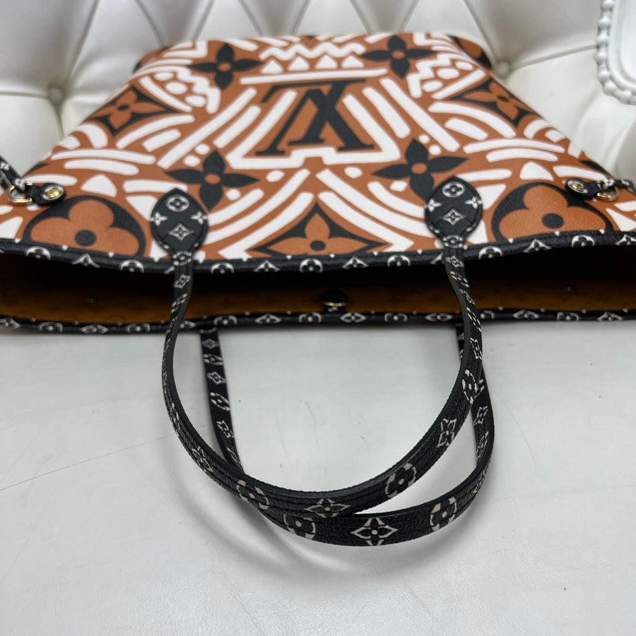 Louis Vuitton Neverfull MM Limited Edition Crafty Monogram Giant Multicolor