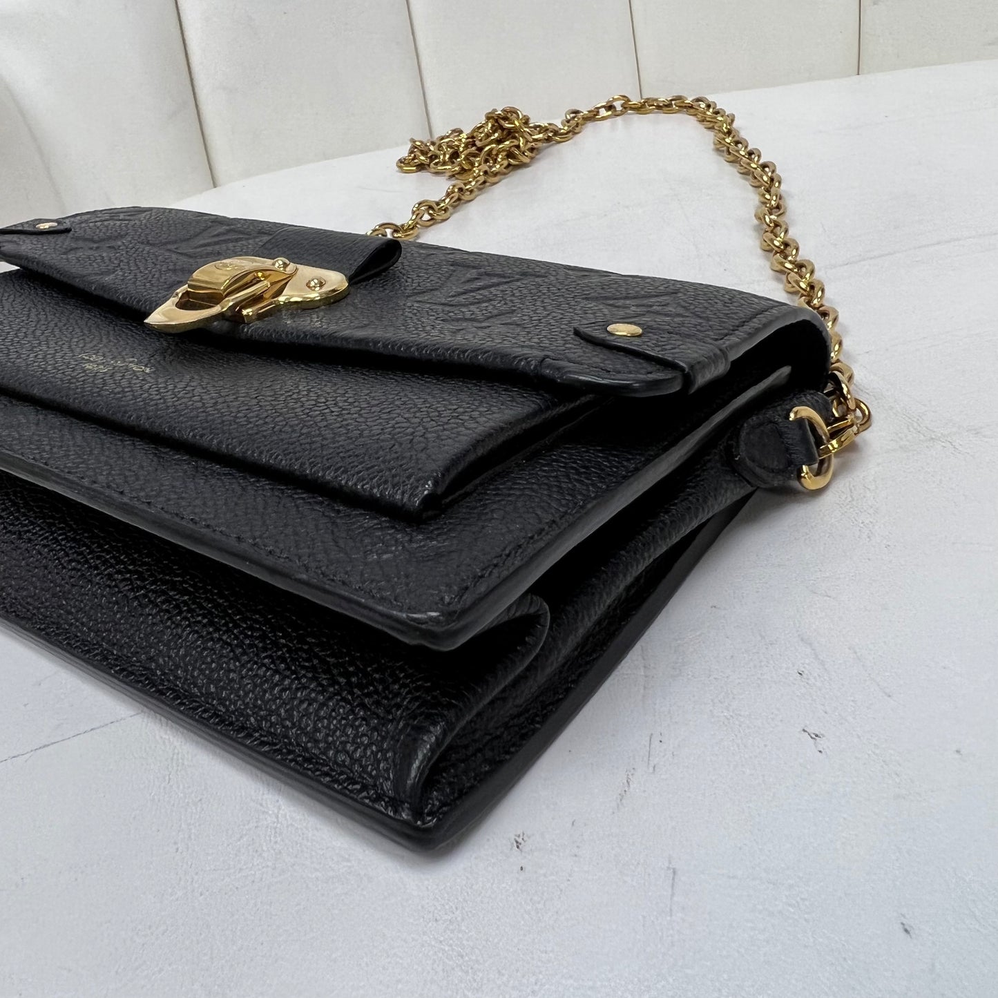 Louis Vuitton Vavin Chain Wallet Monogram Empreinte Leather