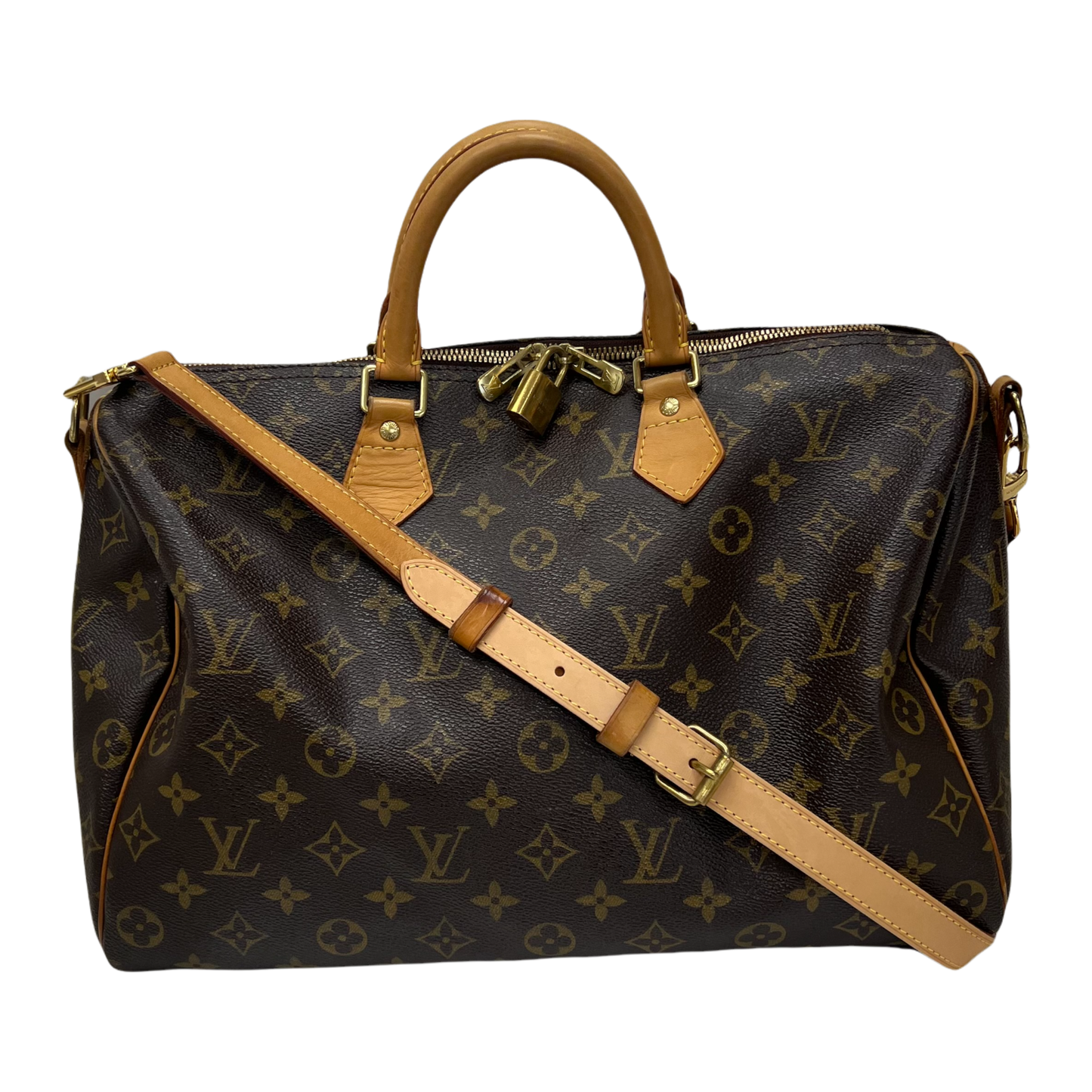 Louis Vuitton Monogram Speedy 35 Bandouliere