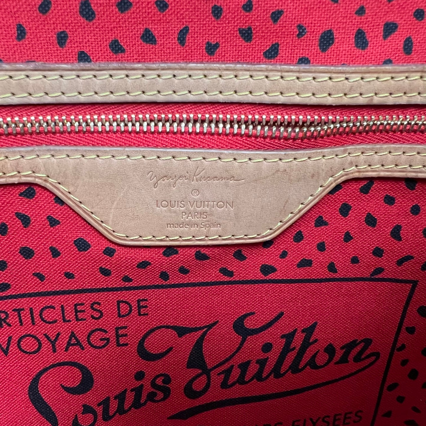 Louis Vuitton Kusama Waves Neverfull MM