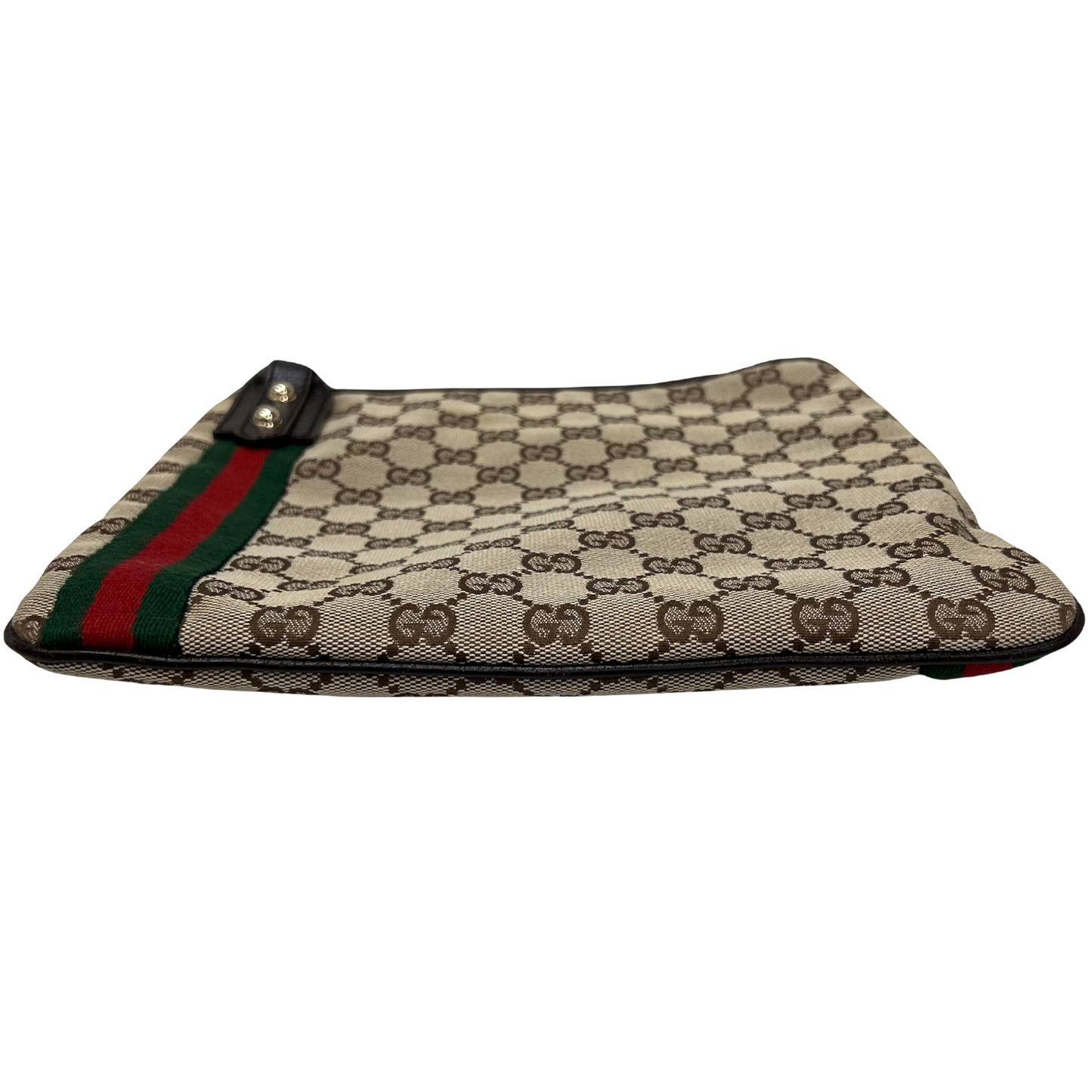 Gucci Monogram Web Jolicoeur Charms Messenger Bag