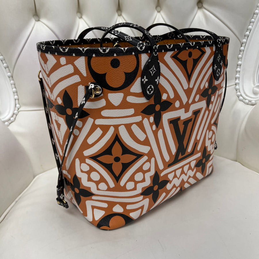 Louis Vuitton Neverfull MM Limited Edition Crafty Monogram Giant Multicolor