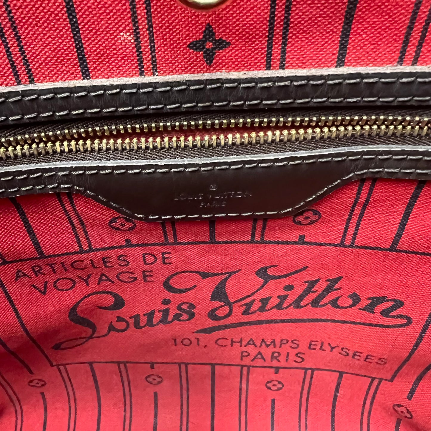 Louis Vuitton Neverfull MM Damier Ebene