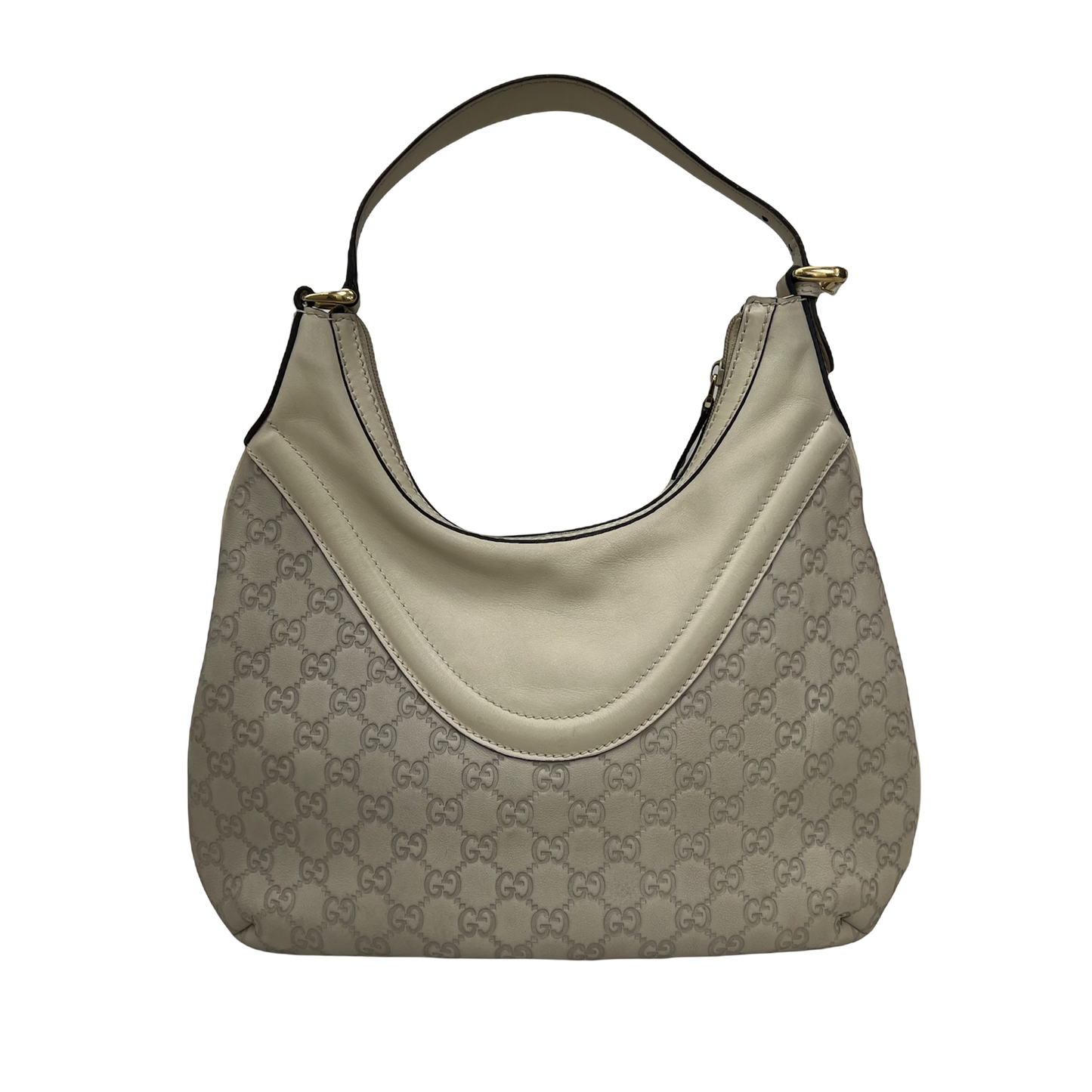 Gucci Hysteria Crest Guccissima Leather Hobo