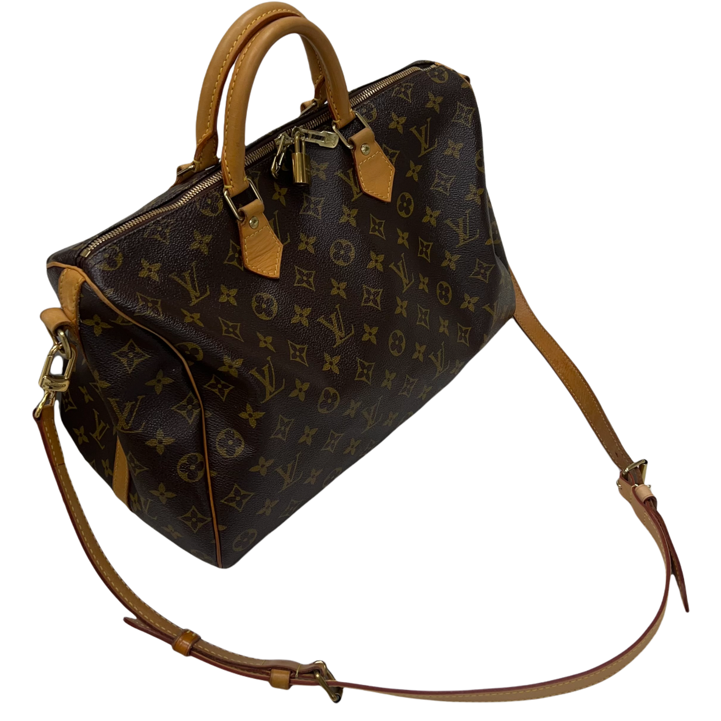 Louis Vuitton Monogram Speedy 35 Bandouliere