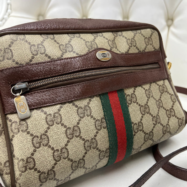 Gucci Monogram Vintage Crossbody