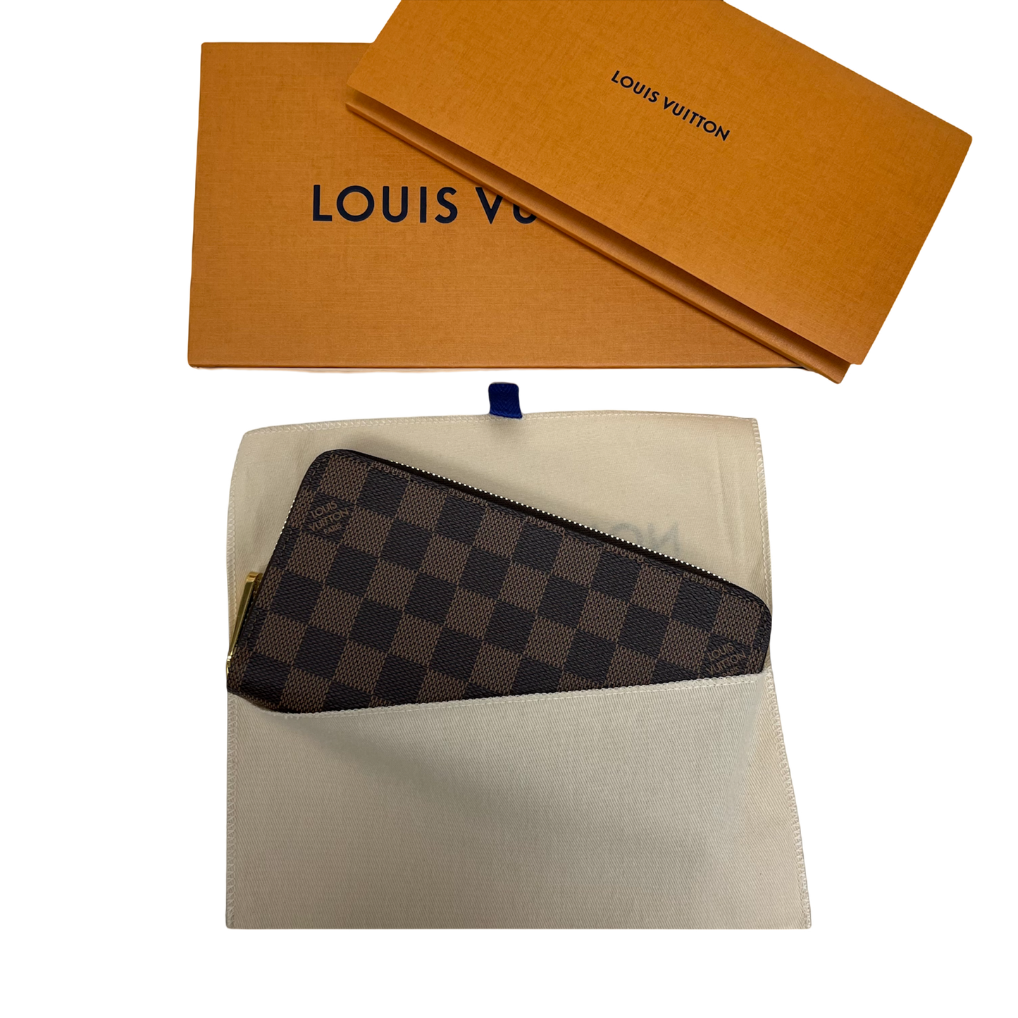 Louis Vuitton Zippy Wallet Damier Ebene