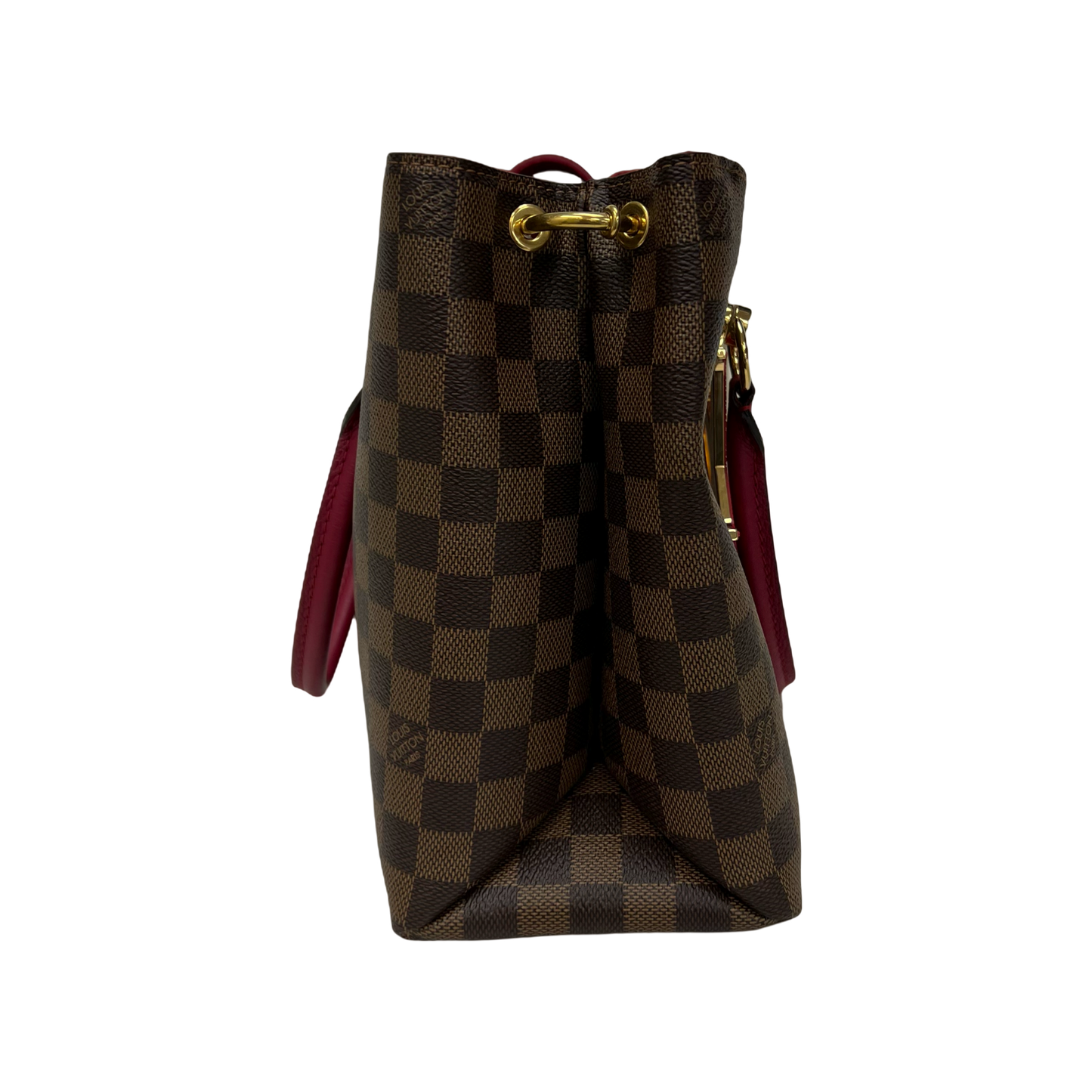 Louis Vuitton Riverside Damier Ebene Red Shoulder Bag